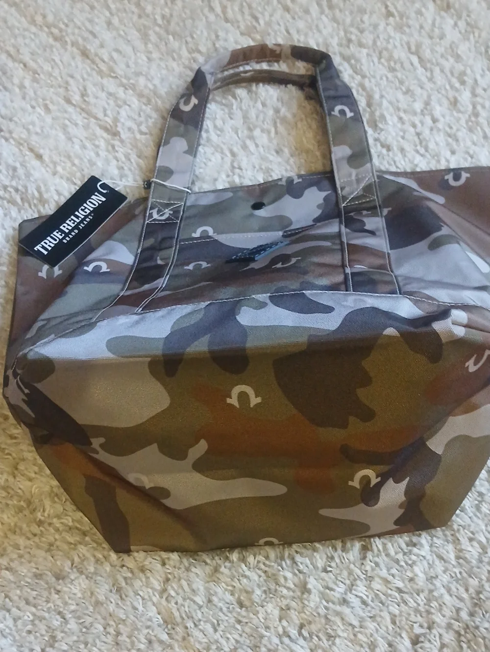 NWT TRUE RELIGION LARGE TOTE BAG